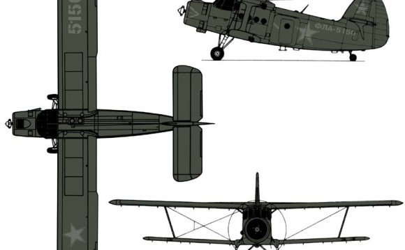 Схема Покраски Самолета Ан 2